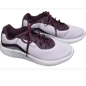 Athletic Works Purple and White Sneakers Modern Design